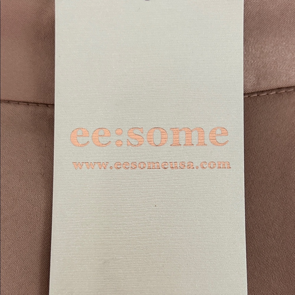 ee:some Wide Leg Tan Pants - Picture 2 of 9